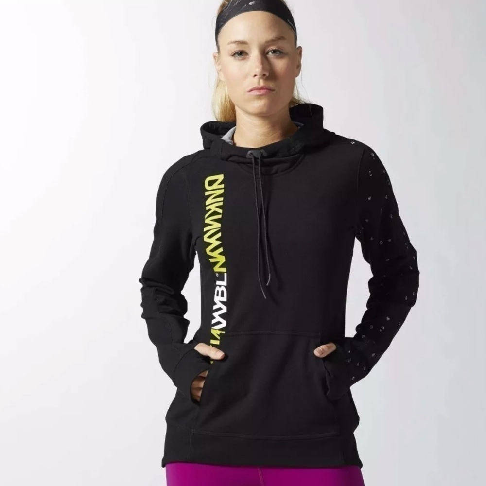 - Reebok Crossfit Womens French Terry Hoodie S